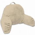 Living Healthy Products Living Healthy Products J-12-Taup Microsuede Bedrest Pillow; Taupe J-12-Taup